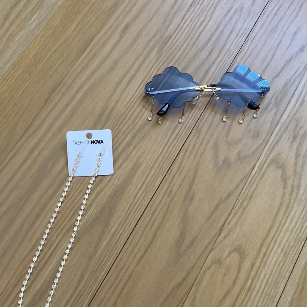Fashion Nova Cloudy Days Sunglasses